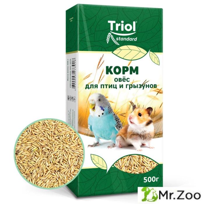 Triol (Триол) Овес корм для птиц и грызунов 500 гр