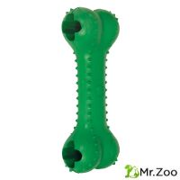 Triol (Триол) "Кость с отверстиями" игрушка для собак из цельнолитой резины, 175 мм