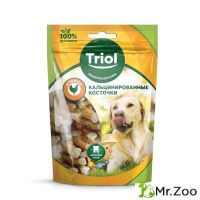 Triol (Триол) Кальцинированные косточки для собак 70 гр