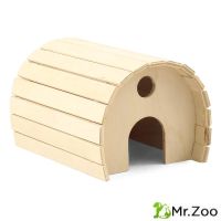 Triol (Триол) Домик цилиндрический для мелких животных деревянный 115*150*100 мм