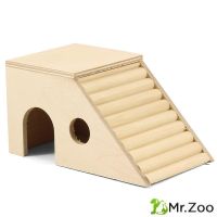Triol (Триол) Домик-лестница для мелких животных деревянный 170*100*90 мм