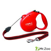 Triol Flexi (Триол Флекси) Standard Red Поводок-рулетка для собак, красный, трос