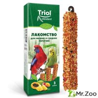 Triol (Триол) Лакомство для мелких и средних попугаев с фруктами 3в1