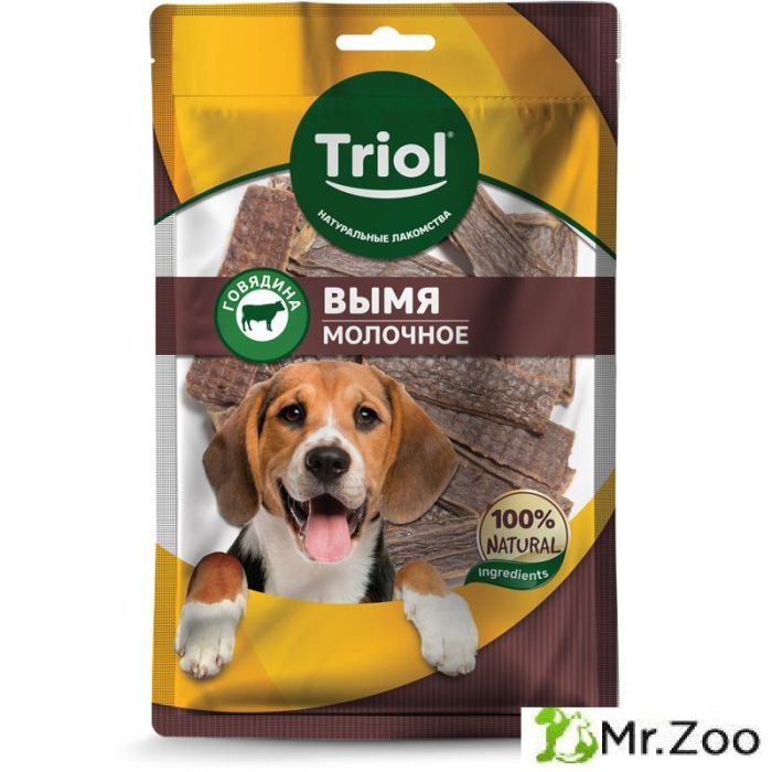 Triol (Триол) Вымя говяжье молочное для собак 50 гр