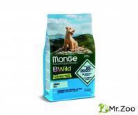 Monge (Монже) Dog BWild Grain Free Mini Adult Acciughe беззерновой корм для собак мелких пород, анчоус с картофелем и горохом 2,5 кг