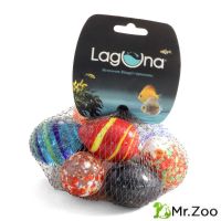Laguna (Лагуна) Грунт стеклянный Яйца разноцветные, 10 шт, 25-30 мм
