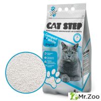 Cat Step (Кэт Степ) Compact  White Original наполнитель комкующийся, минеральный 5 л