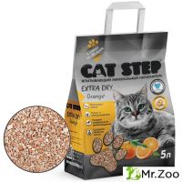 Cat Step (Кэт Степ) Extra Dry Orange Наполнитель впитывающий минеральный 5 л