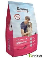 Корм для собак средних и крупных пород Karmy Sensitive Medium & Maxi, с чувствительным пищеварением, лосось