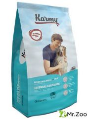 Корм для собак средних и крупных пород Karmy Hypoallergenic Medium & Maxi, гипоаллергенный, ягненок