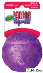 Kong (Конг) Squezz Crackle игрушка для собак хрустящий мячик, большой 7 см