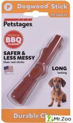Petstages игрушка для собак Mesquite Dogwood с ароматом барбекю