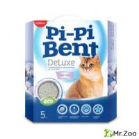 Pi-Pi-Bent (Пи-Пи-Бент) DeLuxe Clean Cotton комкующийся наполнитель для кошек 5 кг