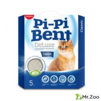 Pi-Pi-Bent (Пи-Пи-Бент) DeLuxe Classic комкующийся наполнитель для кошек 5 кг
