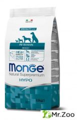 Monge (Монже) Dog Speciality Hypoallergenic корм для собак гипоаллергенный лосось с тунцом