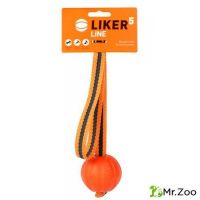 Liker (Лайкер) 6286 Лайн Мячик на шнуре 5 см, оранжевый