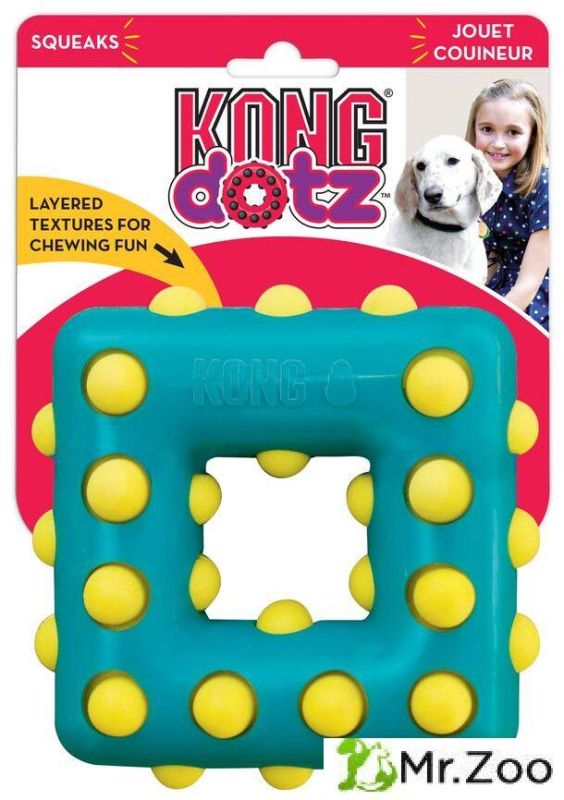Kong (Конг) Dotz квадрат игрушка для собак