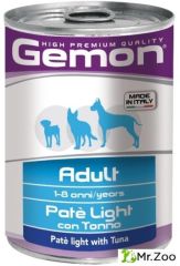Gemon (Гемон) Dog Light консервы для собак облегченный паштет, индейка 400 гр