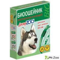 Доктор Zoo Био ошейник для собак от блох и клещей 65 см*6 шт