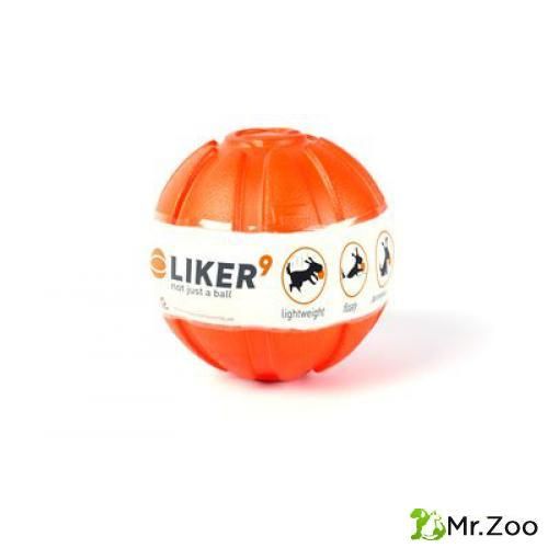 Liker (Лайкер) 6295 Мячик для собак, диаметр 9 см, оранжевый