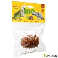 Рио лакомство-игрушка Кедровая шишка для всех видов попугаев