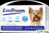 Пеленки впитывающие одноразовые ZOODREAM для животных с бумагой тиссью и с суперабсорбентом синие 60х40 см 30 шт