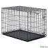 Клетка MidWest iCrate для собак 108х72х77h см 1 дверь черная