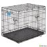 Клетка MidWest Life Stages для собак  80х57х60h см 2 двери черная
