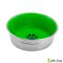 Миска Mr.Kranch из нержавеющей стали с керамическим покрытием Cyclo 400 мл нескользящее основание зеленая