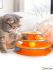 Petstages игрушка для кошек Трек "3 этажа" основание 24 см