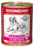 Зооменю Мясные консервы для собак ПРЕМИУМ "Телятина с рисом" - 12шт по 400г