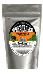 ZooRing корм консервированный для собак Фрикадельки в желе Телятина и индейка