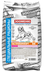 Зооменю сухой корм для собак СР ГАСТРОКОМФОРТ МИНИ