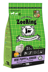 ZooRing MINI PUPPY&JUNIOR Ягненок и рис с тыквой